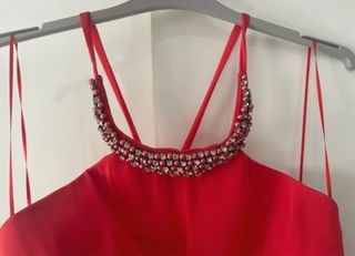 Vestido rojo fiesta