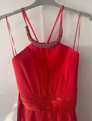Vestido rojo fiesta