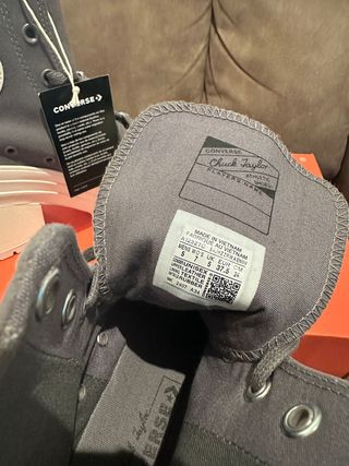Converse Chuck Taylor 70 plataforma grises