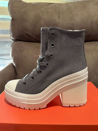 Converse Chuck Taylor 70 plataforma grises