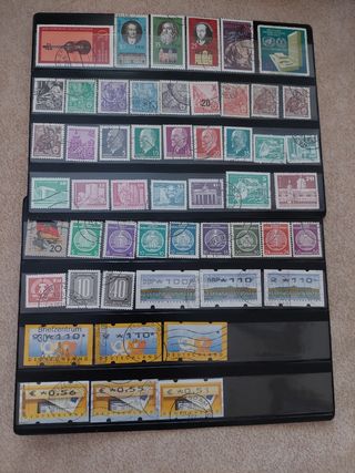 449 Sellos de Alemania, sellados ninguno repetido 