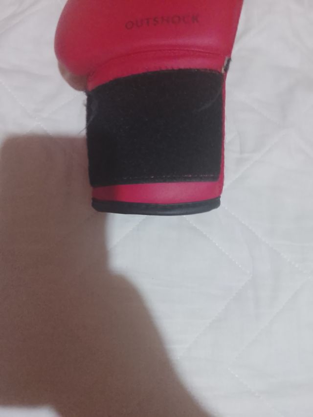Guantes boxeo rojos