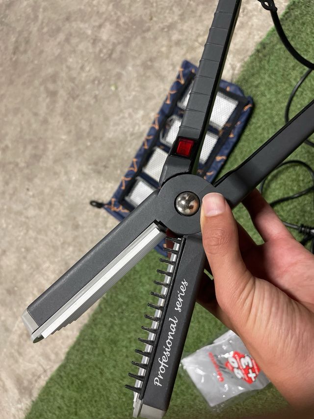 Plancha para el pelo Vata - Negra