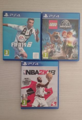 Pack 3 Juegos PS4