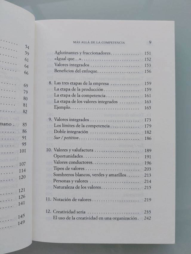  La creación de los nuevos valores y objetivos de 