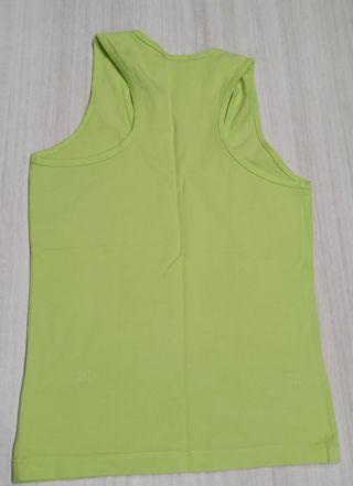 Camiseta tirantes Verde
