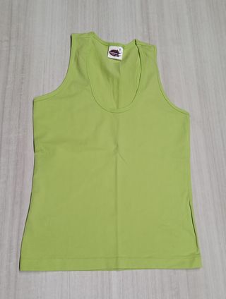 Camiseta tirantes Verde