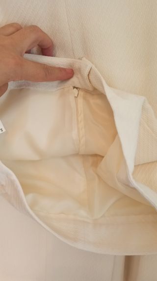 Traje mujer El Corte Inglés beige t.42