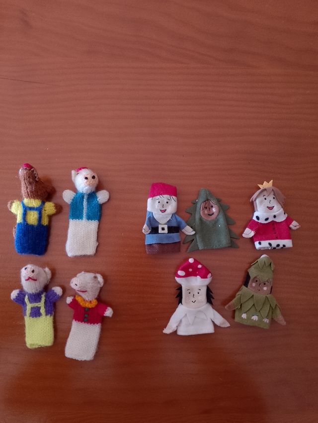 10 Marionetas dedo - Niños