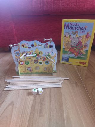 Juego de mesa Mäuschen Still HABA