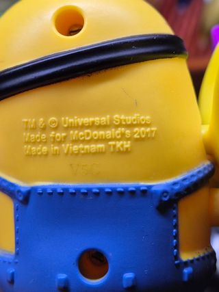 2 Minions McDonald's 2017