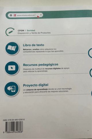 Disposición y venta de productos