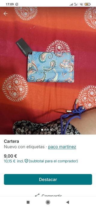 Cartera Paco Martinez - Azul