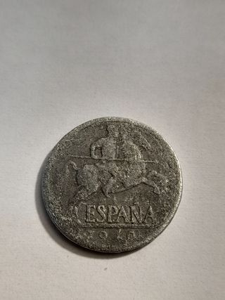 Moneda España 10 céntimos 1940