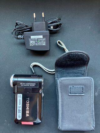 TOSHIBA CAMILEO Camara video HD negra
