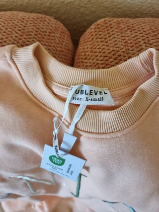 Sudadera Enjoy Rosa Claro