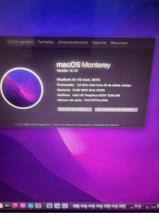 MacBook Air 13" 2017