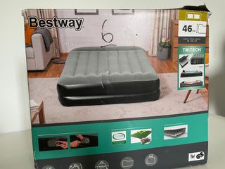 Cama hinchable Bestway 203x152x46cm