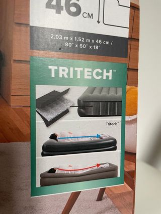 Cama hinchable Bestway 203x152x46cm