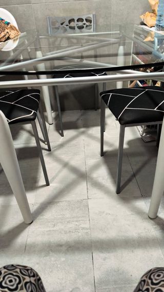 Mesa de cristal