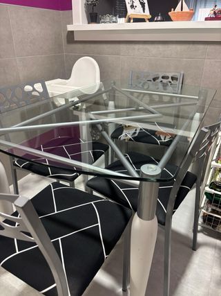 Mesa de cristal