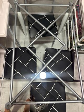 Mesa de cristal