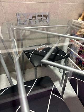 Mesa de cristal