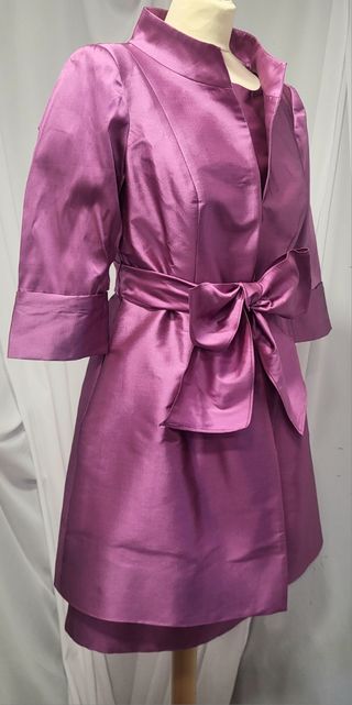 Traje chaqueta y vestido-Sonia Peña