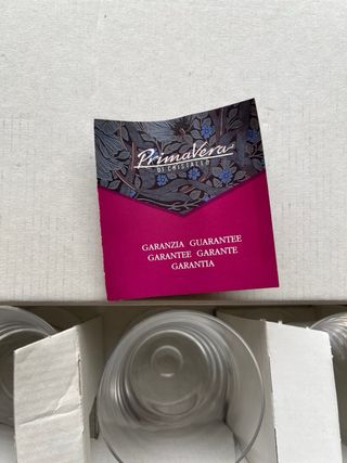 Calici Primavera - Cristallo