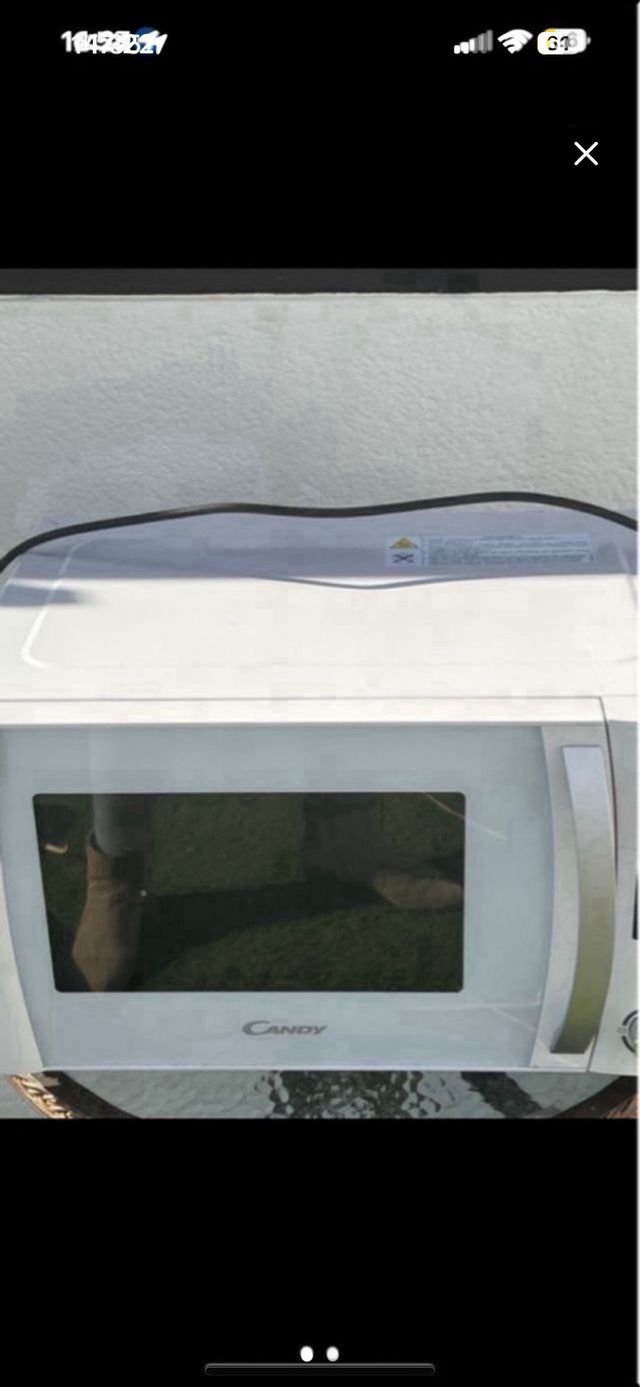 Microondas Candy blanco