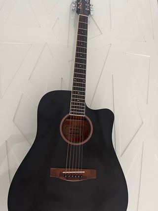 Guitarra acústica Donner DAR-1CB negra