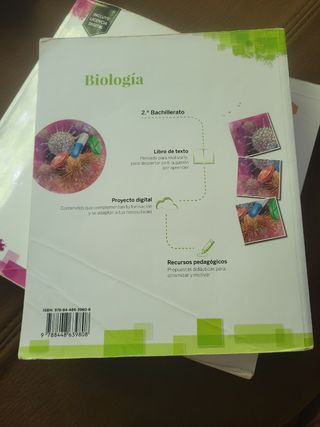 Libros 2° Bachillerato 