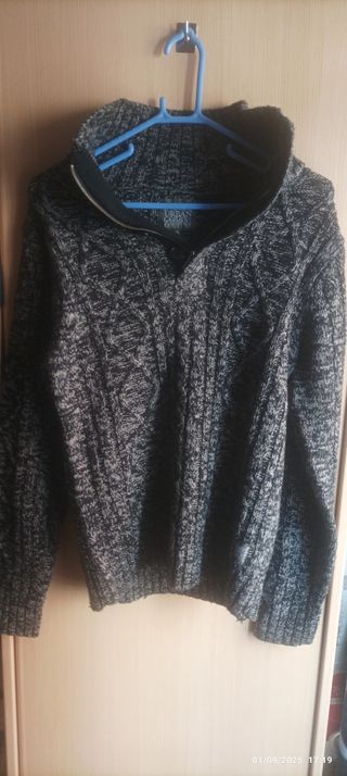 Jersey Urban Garment Couture - Negro/Gris