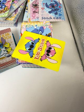 Carte Disney: Stitch, Paperino, Cars