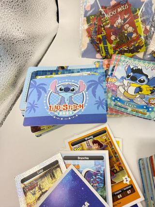 Carte Disney: Stitch, Paperino, Cars