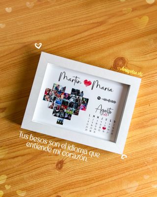 Marco fotos personalizado - parejas