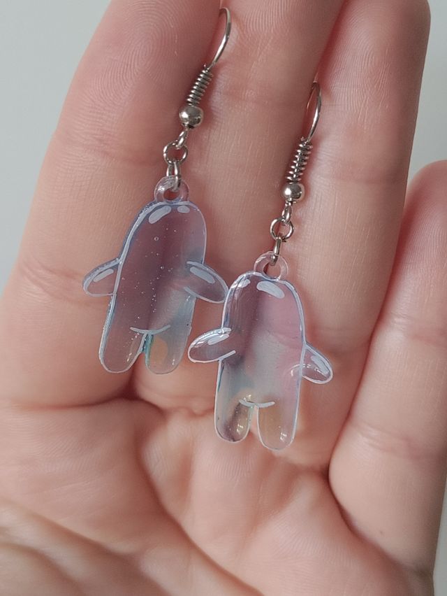 Pendientes burbuja Bob Esponja