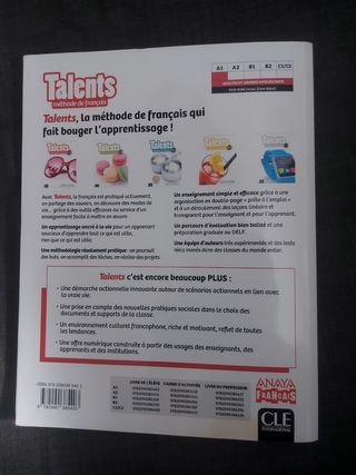 Talents fle niveau A1 élève + DVD Rom version A...
