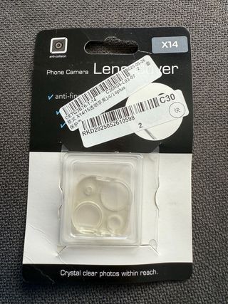 Protector de cámara para iPhone X14
