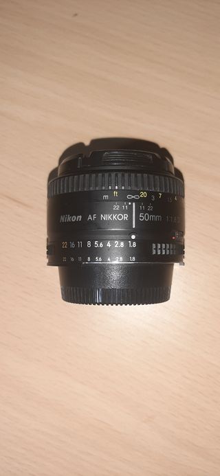 Objetivo Nikon AF Nikkor 50mm 1:1.8D