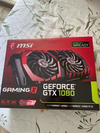 Gráfica MSI GeForce GTX 1080 Gaming X