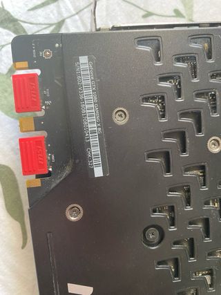 Gráfica MSI GeForce GTX 1080 Gaming X