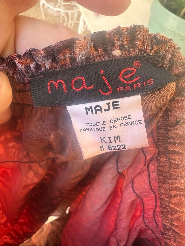 Top vintage. Maje Paris.