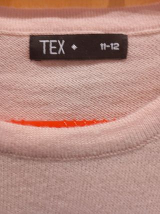 Jersey niña corazones rosa