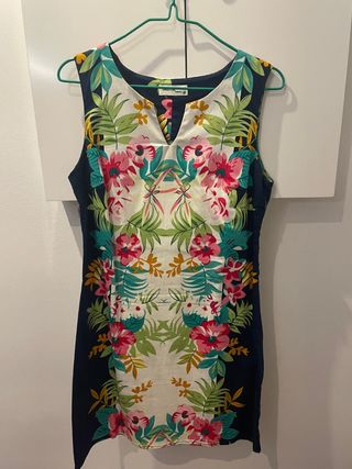 Vestido flores - Corto estampado