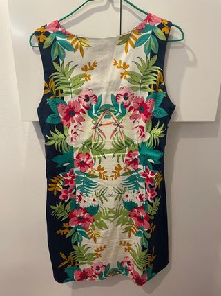 Vestido flores - Corto estampado