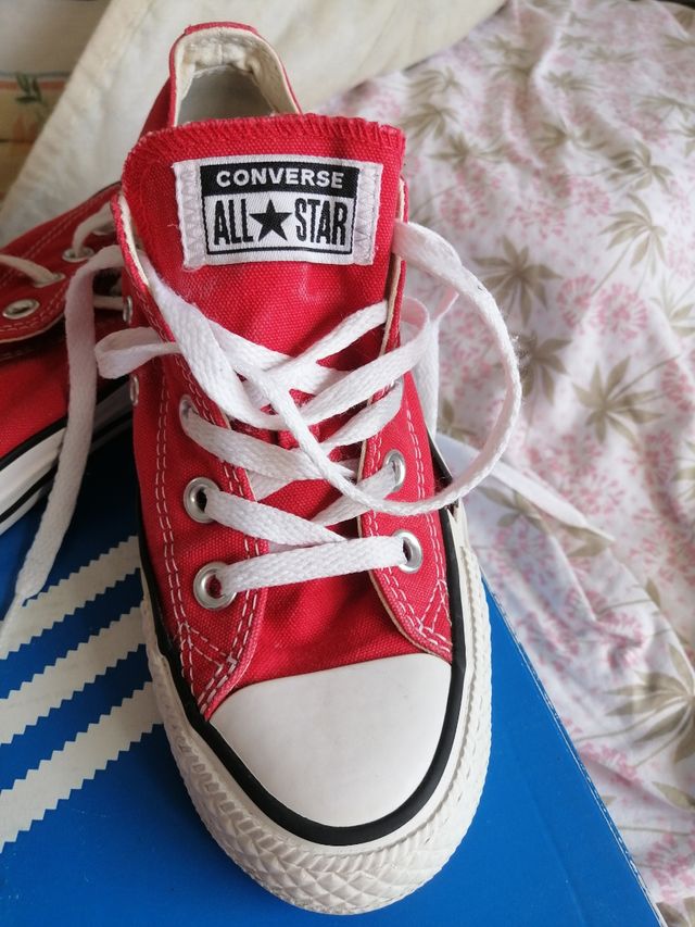 Converse All Star basse rosse