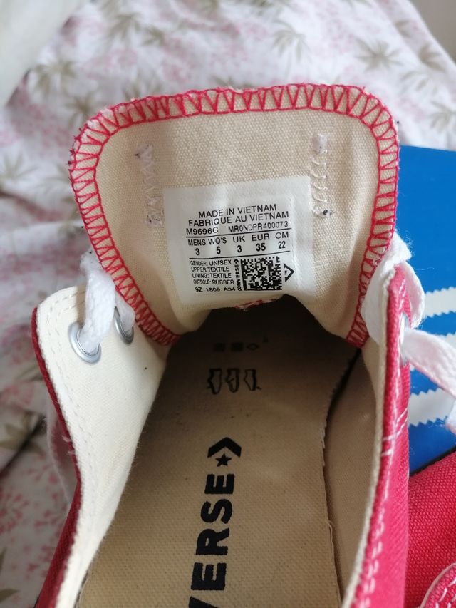 Converse All Star basse rosse