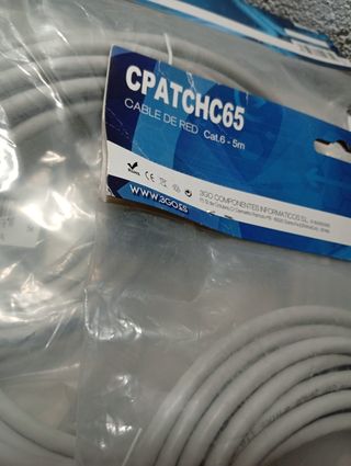 3 Cables red Cat.6 3GO - 5m lote