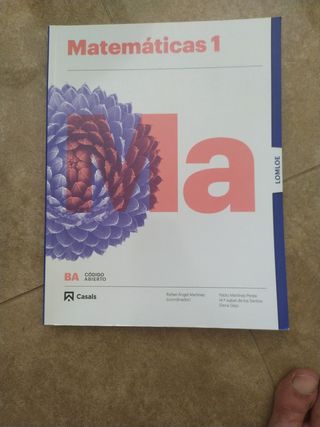 Matemáticas 1 BA LOMLOE